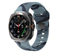 LCHJX Cinghia di silicone sportivo per orologio galaxy Ultra 47mm Soft Loop Due Color Band per Galaxy 7 Ultra No GAPS Gapsbands