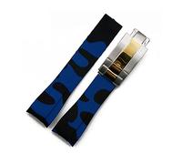 LCHJX Cinta di gomma Accessori per orologi mimetici da uomo per acqua fantasma gmt cinghia in silicone impermeabile femmina 20mm uomo orologio