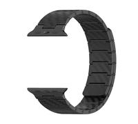 LCHJX Cinturino in fibra di carbonio magnetico per banda ultra 49mm S10 46mm 45/42/44mm 38/40/41mm Bracciale da uomo per serie 10 9 8 7 6 5 SE 4 Banda