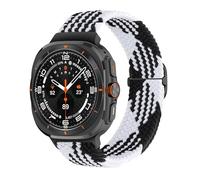 LCHJX Cinturino in nylon intrecciato Solo Loop per Galaxy Watch 7 Ultra Band 47 mm elastico in nylon intrecciato cinturino Correa Watchbands, Watch 7 Ultra