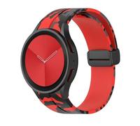 LCHJX Cinturino in silicone per orologio 4/5/6 40 44mm 5 pro 45 mm a fascia magnetica gallaxy orologio 4/6classic 42 43mm 46 47 mm