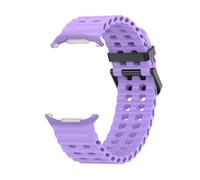 LCHJX Cinturino in silicone per orologio Bracciale Ultra 47mm NO GAPS Sport Bandiera bicolore per cinturini Ultra Galaxy 7 Ultra