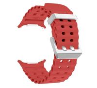 LCHJX Cinturino in silicone per orologio Bracciale Ultra 47mm NO GAPS Sport Bandiera bicolore per cinturini Ultra Galaxy 7 Ultra