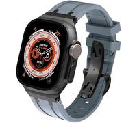 LCHJX FluoRorubber Sport Watch cinghia ， Banda di orologi in silicone ， per Ultra 49mm 44mm 45mm 42mm 9 8 7 6 5 4 Serie SER SERIE ACCESSORI DI SOSTITUZIONE