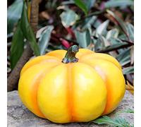 LCHJX Garden Festival Pumpkins Statue-Artificial Ornaments Pumpkin Ornaments Fall Home Decor, per la Decorazione Natalizia del Ringraziamento di Halloween, D