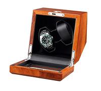 LCHJX Guarda la Scatola del Display Automatico Watch Winder Box Mechanical Display 2 Slot Orologio Maschio Automatico (Beige 2+0)