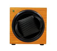 LCHJX Guarda Winder Wooden Single Watch Shaker Doppia Potenza Orologio Orologio Avvolgimento Meccanico Orologio Meccanico Avvolgitore Quiet Motore Rotat