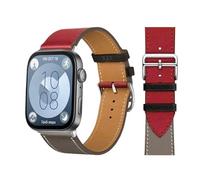 LCHJX Loop retrò per Orologio da Orologio 3 Cinghia Italiano in Pelle in Pelle in Pelle Bracciale Cintura di Sostituzione Rapida di Sostituzione Correa Watchbands per Fit 3 Fit 2 Watch Band
