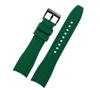 LCHJX Per cittadino Longine BN0193 Interfaccia curva Cingcio di orologeria silicone 19mm 20mm 22mm 21 Accessori bracciali morbidi da uomo