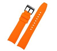 LCHJX Per cittadino Longine BN0193 Interfaccia curva Cingcio di orologeria silicone 19mm 20mm 22mm 21 Accessori bracciali morbidi da uomo