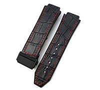 LCHJX Per la cinghia di orologi della serie Big Bang Classic Fusion Universe , Braccialetti di pelle di vite da 25-19 mm di venera