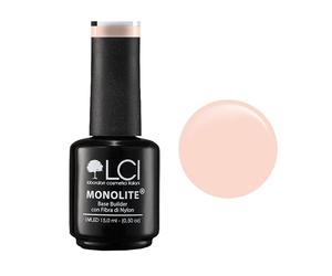 LCI Cosmetics - MONOLITE Fiber base Soak Off NUDE PINK 15 ml