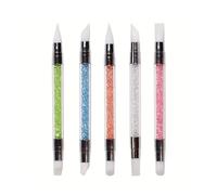 LCI Cosmetics - Set 5 pennelli per nail art in Silicone 5 Pc