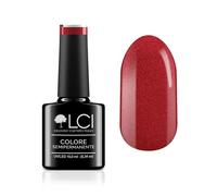 LCI Cosmetics - Smalto Semipermanente LCI - Ciliegio glitter - Rosso