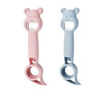 LCIEFKAE 2 Pezzi di Apri di Bottiglie Dolci Creativi, Apri Bottiglie Multifunzionali, Manuale, Apri, Utensili da Cucina.