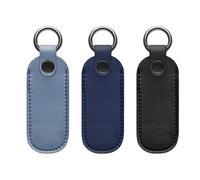LCIEFKAE 3 pezzi di custodia USB, custodia di immagazzinaggio USB, custodia di protezione in pelle, custodia chiave, federazione chiavetta USB, serbatoio tascabile USB (3 colori).