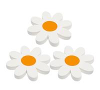 LCIEFKAE 60 Pezzi di Tovaglioli di Fiori, Decorazioni Margherite, Tovaglioli di Compleanno, Tovaglioli da Festa, Celebrazione Estiva -più Pozzetti, Fiori di Tovagliolo.