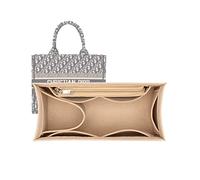 Lckaey borsa organizer inserto per dior libro tote grande borsa organizzatore 2008beige-XL