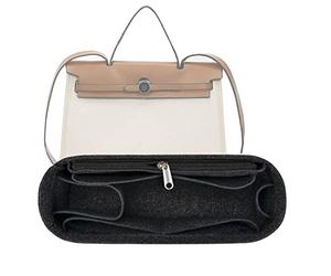 Lckaey Organizer per borse da giardino con inserto per 31 borse, 1011 grigio scuro, 26,5 x 7,5 x 13 cm