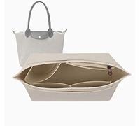 Lckaey, Organizer per borse Longchamp, inserto per borsa Le Pliage, 1028, beige, L