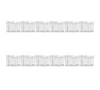 Lckiioy 0.6mm-2.0mm 130Pz Set di Cacciaviti per Orologiai Nuovi Set di Occhiali per Piatta Set di Cacciaviti Piatti con Intaglio, Gioiellieri Cacciavite per Orologiai