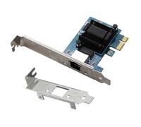 Lckiioy 2.5G PIC-E X1 a RJ45 Adattatore di rete controller LAN Ethernet Gigabit PCB + metallo + componenti elettronici per PC desktop
