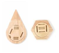 Lckiioy 2 pezzi espositore per medaglie in legno porta medaglie d'onore espositore commemorativo decorazione da parete