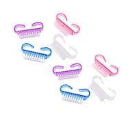 Lckiioy 20PZ Spazzole per La Pulizia Delle Unghie Multicolor Hand Finger Nail Brush Cleaner Kit di Lavaggio Pedicure per Manicure Delle Dei Piedi e Delle Unghie
