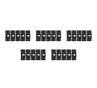 Lckiioy 25PCS DIY Speaker Wall Mount Hanger Hook Piastra