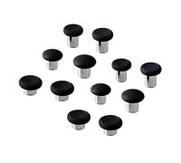 Lckiioy 2X 6 in 1 Scambiare Thumbstick Grips Sostituzione Parti per Elite Controllore - Nero