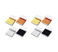 Lckiioy 800 Pz Imitazione Rame Fogli di Fogli Fogli di Doratura di Foglia per La Decorazione del Partito del Chiodo di Arte DIY di Carta