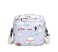 Lckiioy Grande Capacità Passeggino Borsa Organizzatore di Stoccaggio Mamma Viaggio Appeso Carrello Carrozzina Mamma Pannolino Passeggino Accessori