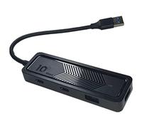 Lckiioy Lettore di schede di memoria del computer 6-in-1 Espansore USB 10Gbps Trasmissione dati rapida USB-C Splitter USB 3.2 Tipo C Hub, USB A