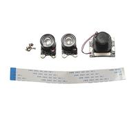 Lckiioy Modulo Telecamera per Visione Notturna per, Mini 5MP 1080P HD Video OV5647 Kit Webcam Sensore con Taglio IR Incorporato