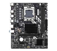 Lckiioy Scheda Madre Del Computer X58M 2.0, CPU Xeon 1366 Pin X5650 5670 Supporta Scheda Madre Kit di Memoria DDR3 ECC