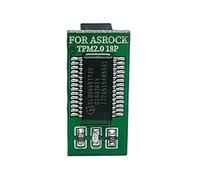 Lckiioy Scheda Remote Modulo di Sicurezza di Crittografia TPM 2.0 per l'Aggiornamento di 11, Modulo TPM2.0 per Scheda Madre LPC 18Pin