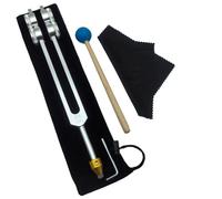 Lckiioy Set di Diapasons OTTO64HZ con base per guarire i Chakra, terapia del suono, mantenere il corpo, l' e l' in