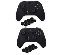 Lckiioy Studded in Silicone Cover per X E X 2 con Impugnatura Thumb Pro 16 Pezzi (Nero)