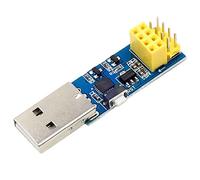 Lckiioy USB A Esp8266 Esp-01 Esp-01S Adattatore Modulo Bluetooth Serie Bluetooth Scarica Interruttore di Collegamento di Debug per Il Modulo di Sviluppo per IDE, 230687