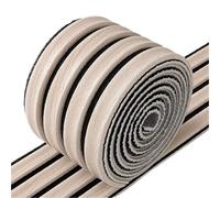 LCKKJHG Foam Wall Sticker, 3D Wall Panel, 11mm Thick | 1Roll Self Adhesive Skirting Board, Wainscoting Suitable For All Indoor Spaces(Color-05,32X280Cm)