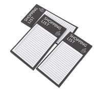 LCKKJHG Lista Delle Cose Da Fare Magnetici 3 libri Lista della spesa Shopping for cose da fare Planner singolo