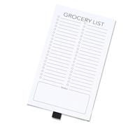 LCKKJHG Lista Delle Cose Da Fare Magnetici Blocchi promemoria, note non adesive, lista della spesa for il frigorifero, cose da fare, controllo del piano giornaliero(Color5)