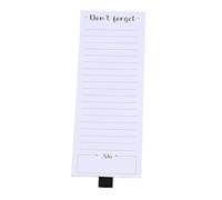 LCKKJHG Lista Delle Cose Da Fare Magnetici Blocchi promemoria, note non adesive, lista della spesa for il frigorifero, cose da fare, controllo del piano giornaliero(Color8)