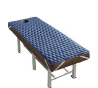 LCKKJHG materasso per lettino da massaggio Materasso for letto da salone di bellezza, cuscino spesso, materasso antiscivolo, tappetino for, for massaggio Tuina con foro(Blue,70x190cm)