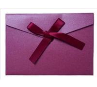 LCKKJHG Partecipazioni Matrimonio Buste di carta iridescenti vintage da 10 pezzi for lettere postali Set buste lettera Kraft for cartoline regalo invito a nozze per le Feste(Short-Purple)