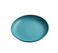 LCKKJHG Piatto D'Osso Piatto for spiedini di ossa domestiche, piattini di plastica for la cena(Yellow)