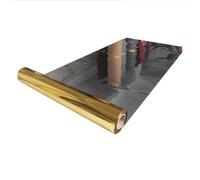 LCKKJHG Tappeto Da Passatoia Per Matrimoni Corridore del corridoio con tappeto a specchio oro e argento for bomboniere di nozze decorazione for feste Antiscivolo(Gold,1.8M)