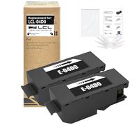 LCL 04D0 T04D0 C13T04D000 Maintenance Box (Scatola di manutenzione) Compatibile con Epson EcoTank ET-7700 ET-7750 L7188 (2-Pack Nero)