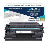 LCL 057H (con chip) Nero Cartucce di Toner Compatibile per CANON 057 057H Compatible per i-SENSYS LBP223dw LBP226dw LBP233DW LBP236DW MF443dw MF445dw MF453DW MF455DW(1-Pack, Indicatore di livello)