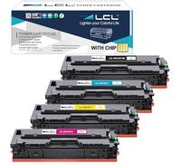 LCL 067 con chip Cartucce di Toner Compatibile per Canon 067 067h(4-Pack)